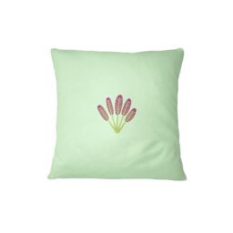 Bona Basics, Decorative Cushion Cover, Home Decor, For Sofa, Cafeteria, Size: 45X45 cm, Colour: Light Green