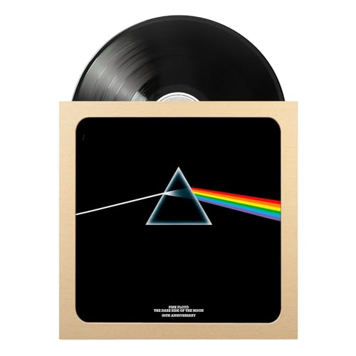 "Grupo Erik 12"" Vinyl Record Frame - Oak Frame, Vinyl Display 32 x 32 cm"