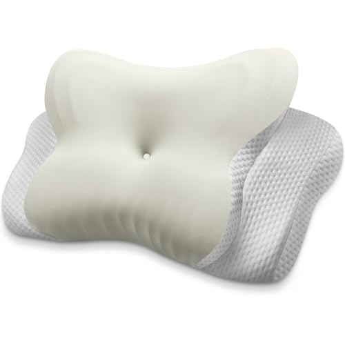 MISSCOZY Pillowcase Just for Model No.HK30001Butterfly Pillow,1PCS(White)