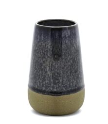 Paddywax Scented Candles Premium Kin Range Candle in Reusable Glazed Ceramic Pot, 283g, Black Fig + Rose