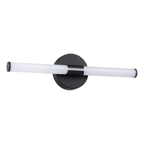 Eglo LED Mirror Light Ramola, Bathroom lamp, Metal and White Plastic, Warm to Cool White, IP44, 45 cm Long