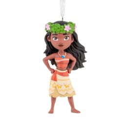 Hallmark Moana with Flower Crown Hanging Ornament, Disney