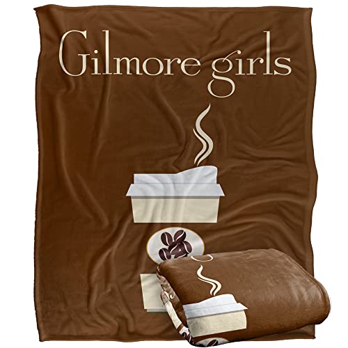 Gilmore Girls Paper Cup Logo Silky Touch Super Soft Throw Blanket 152 x 127 cm