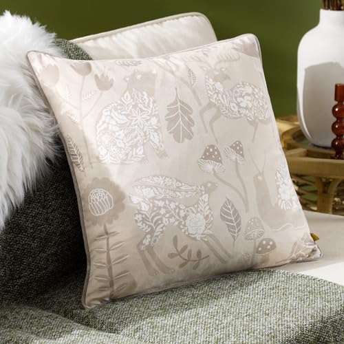 furn. Nook Velvet Piped Cushion Cover