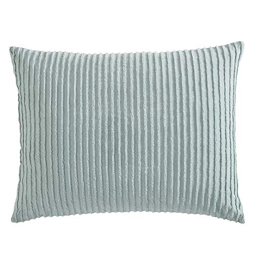 "Beatrice Home Fashions Chenille Bedspread, Cotton, Blue, 26"" x 20"""