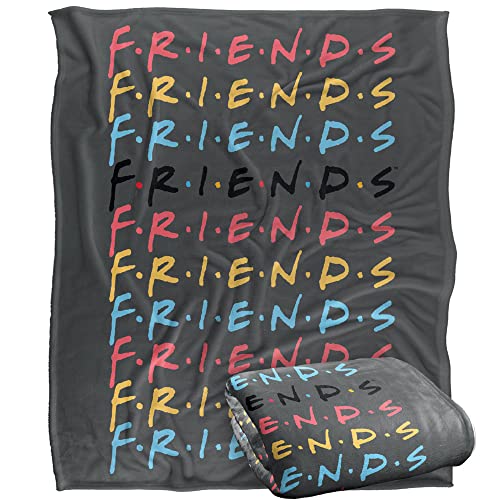 FRIENDS Repeat Officially Licensed Silky Touch Super Soft Throw Blanket 152 x 127 cm