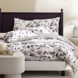 Printed Cotton Satin Duvet Cover, Shanghai Garden, 140 x 200 cm, Designers Guild