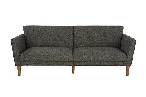 Novogratz Regal Sofabed Grey Linen