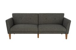Novogratz Regal Sofabed Grey Linen