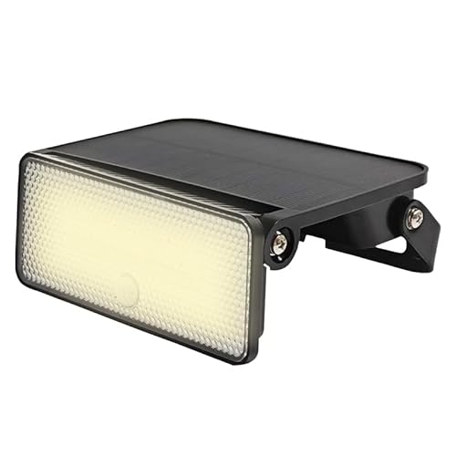 STAK Solar Outdoor Light, 1600 Lumen Rechargeable Solar Light, Solar Spotlight with Motion Sensor, IP65 Waterproof, for Garden, Yard, Terrace, Pitch...