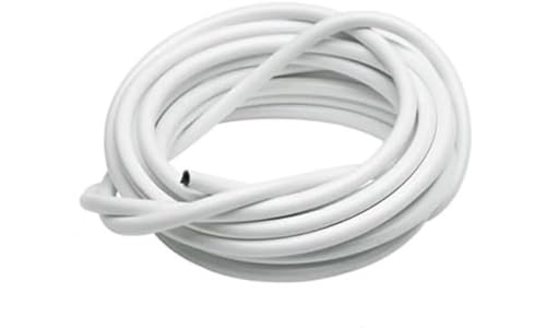 Merriway BH02600 Plastic Coated Curtain Wire White, 30.5M (100ft)