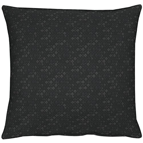 APELT Casino Colour 89 Cushion Cover 40 x 40 x 0.5 cm – black