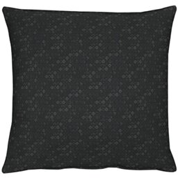 APELT Casino Colour 89 Cushion Cover 40 x 40 x 0.5 cm – black