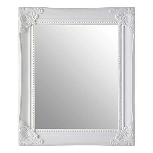 Premier Housewares White Wash Photo Frame/Frames Wooden Picture Frames For Wall Contemporary Rectangular Photo Frames For Bedroom/Living Room/Hallways 3 x 32 x 26