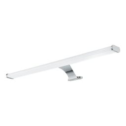 Eglo LED Mirror Light Vinchio - Single-flame LED Mirror Lamp made of Steel and Plastic, Bathroom Lamp in Chrome, White, LED Moisture-proof Light, IP 44, 60
