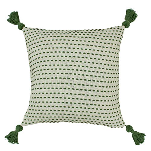 furn. Ezra Feather Filled Cushion, Sage, 50 x 50cm