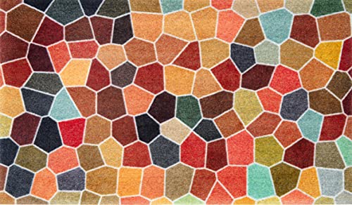 Wash+Dry Splendour Doormat 70 x 120 cm, Washable for Indoor and Outdoor Use