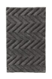 JOTEX Bath Mat, Grey, 80 x 120, 10