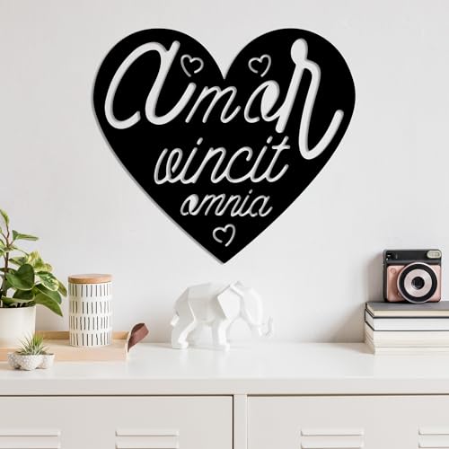 Stylish Black Decorative Metal Wall Accessory, 56 x 50 cm, 100% Metal, 1.5 mm Thickness, Perfect for Modern Home Decor & Unique Wall Art
