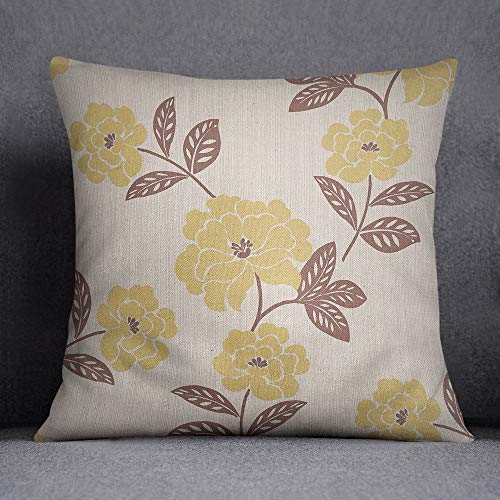 Bonamaison Decorative Cushion Cover, Throw Pillow Case, Size: 45X45 Cm - Designed and Manufactured in Turkey
