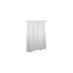 Plumbob 611019 White Polyester Shower Curtain