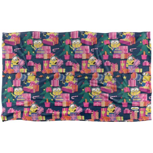popfunk Minions Pattern Silky Touch Super Soft Throw Blanket 91 x 147 Cm