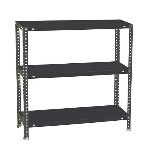 Simon Rack Garage Shelving Units 1000x900x300 mm, 3 Tier Steel Rack, 100 kg per Shelf, Anthracite - Comfort