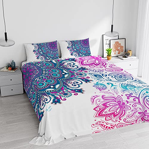 KI-OSA Kiosa Bed Linen Set (Flat Sheet 250x280cm + 2 Pillowcases 52x82cm), KIO601, KIO 601, DOUBLE