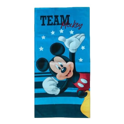 hermet Mickey Mouse/Beach Towel in Terry / 100% Cotton / 70 x 140 cm/Official Product