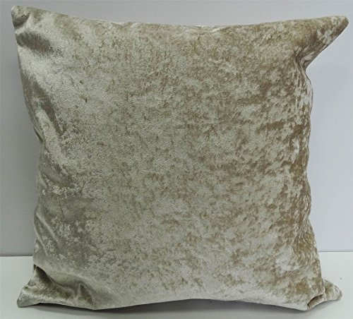 Rapport Home Crushed Velvet - Champagne - Cushion Cover - 43x43cm