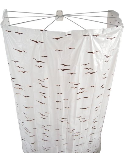 RIDDER Sylt Replacement Foil Shower Curtain 100% PEVA Beige Approx. 210 x 170 cm