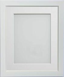 Frame Company Ainsworth Range White 20x16 inch Picture Photo Frame with White Mount for Image A3 * Choice of Sizes* Fitted with Real Glass