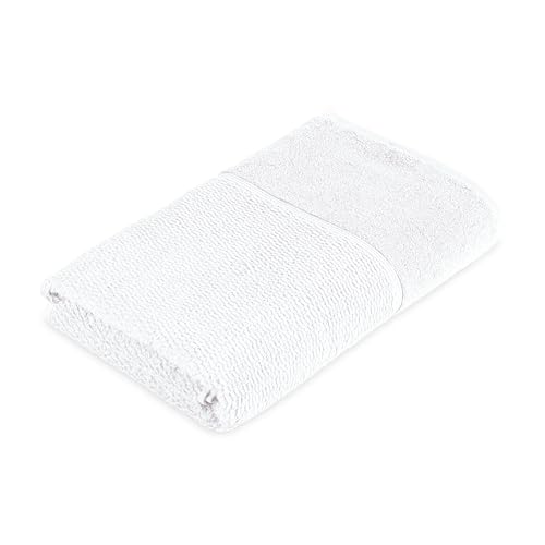 Frottana Pearl bath towel 67 x 140 cm, 100% cotton, weiß