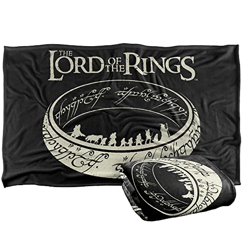 popfunk The Lord Of The Rings The Journey Silky Touch Super Soft Throw Blanket 91 x 147 Cm