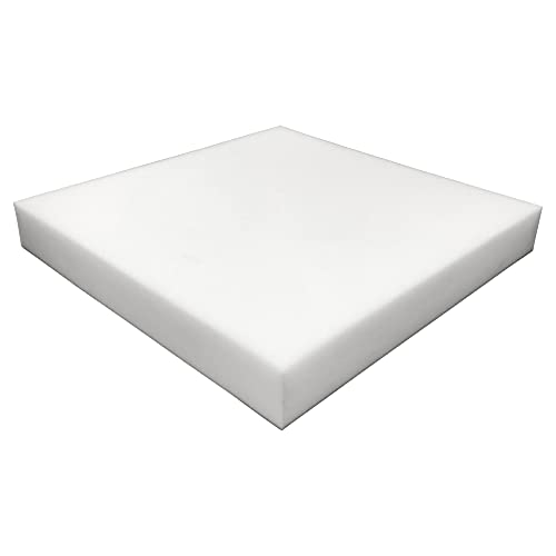 "Foamma 6"" x 24"" x 24"" Upholstery Foam High Density Foam (Chair Cushion Square Foam for Dinning Chairs, Wheelchair Seat Cushion Replacement)"