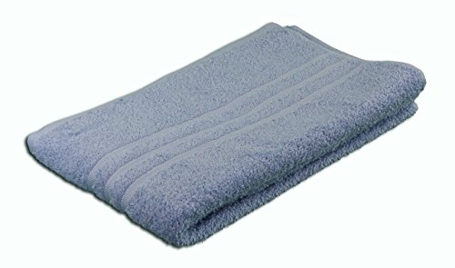 G??zze - Elegant Bath Towel, Sylt, 100% Cotton, Heavy Weight (440 g/m??), 70 x 140 cm - Dove Blue