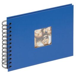 walther design Fun SA-109-Z Spiral Photo Album, Royal Blue, 23 x 17 cm
