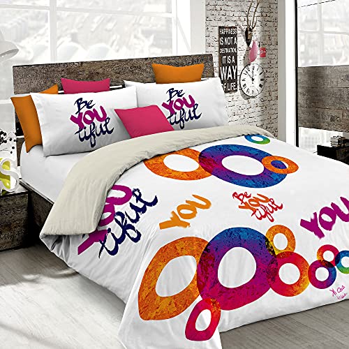 Italian Bed Linen Duvet Cover Set KI-OSA, 603, Single
