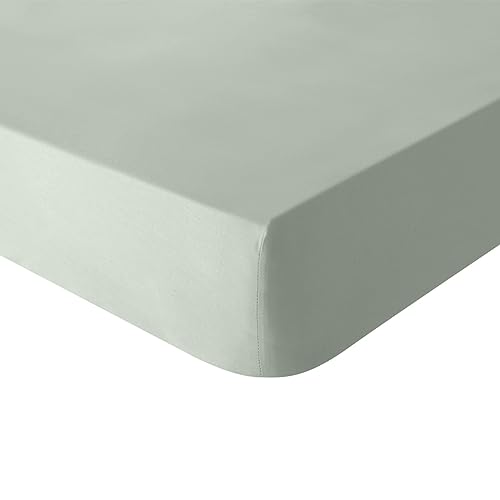 Essix Cotton Fitted Sheet, Soft Cough, Aloe, 140 x 200 cm