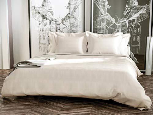 Yellow Kristel Duvet Cover, 100% Cotton, Off-White, 200 x 220 cm, 1.0 Pieces