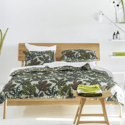 Designers Guild Essix Triumph Line Bolster Cover Cotton Satin Pebble 43 x 230 cm