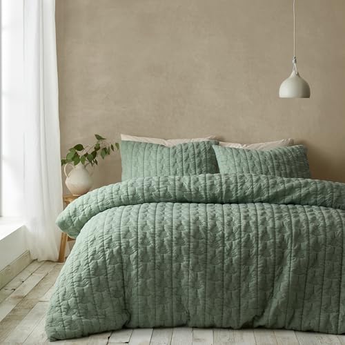 Pineapple Elephant Tamba Leaf Pinsonic King Duvet Cover Set with Pillowcases Green