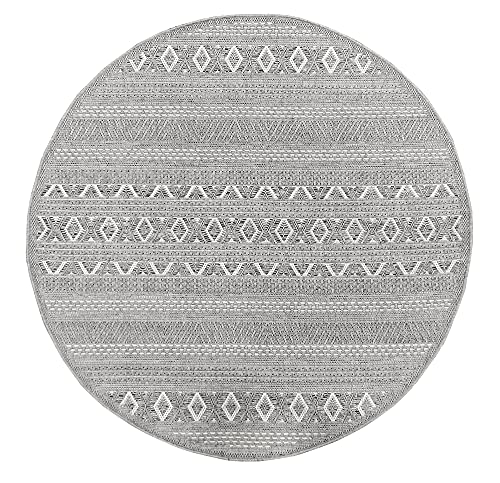 Mia's Adora Rug - Modern Rug, Boho Style, Suitable for Indoor and Outdoor Use, Especially Flat, Ideal for Kitchen and Dining Room but also for Balcony or Patio