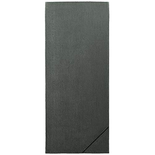 CelinaTex Sunly beach towel 80 x 200 cm grey cotton towel terry cloth bathing towel with bag