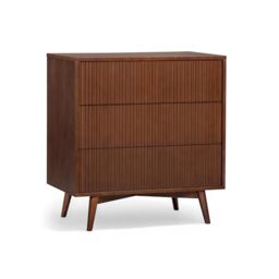 Teamson Home Tremolo Bedroom Dresser, Walnut