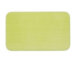 Gözze - Non-Slip Soft Bath Mat, 100% Polyester, 60 x 100 cm - Lime