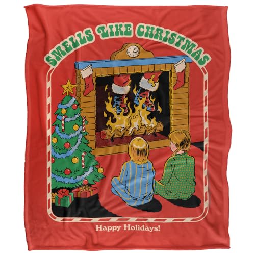 Steven Rhodes Smells Like Christmas Silky Touch Super Soft Throw Blanket 152 X 127 Cm