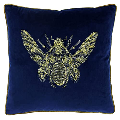 Paoletti Cerana Polyester Filled Cushion,Royal Blue