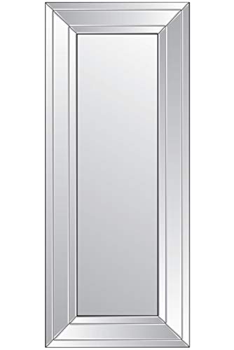 MirrorOutlet Full Length Modern Bevelled Venetian Cheval Mirror, 120x80