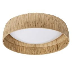 OSRAM Decor Bamboo Shade Ceiling Light 400 18W 830 Brown